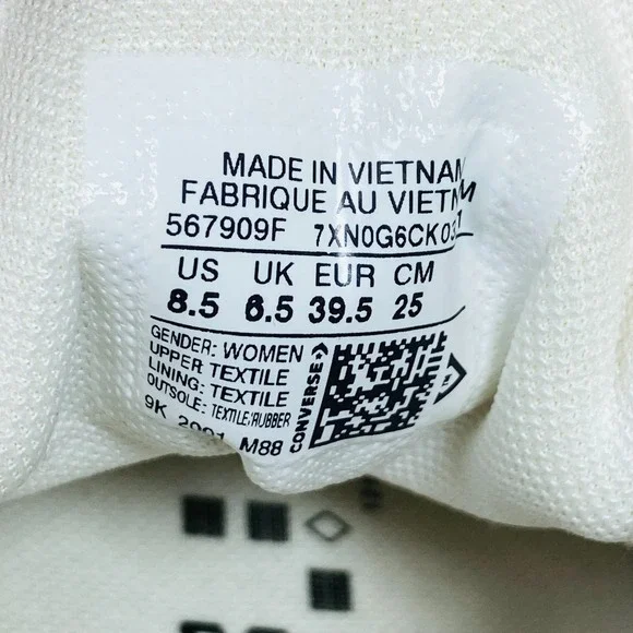 Converse All Star Pastel Tie Dye Sneakers Women's Size 8.5 Low Cut Rainbow Retro - Picture 7 of 9